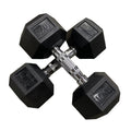 Bodyworx Rubber Hex Dumbbells (PAIRS)