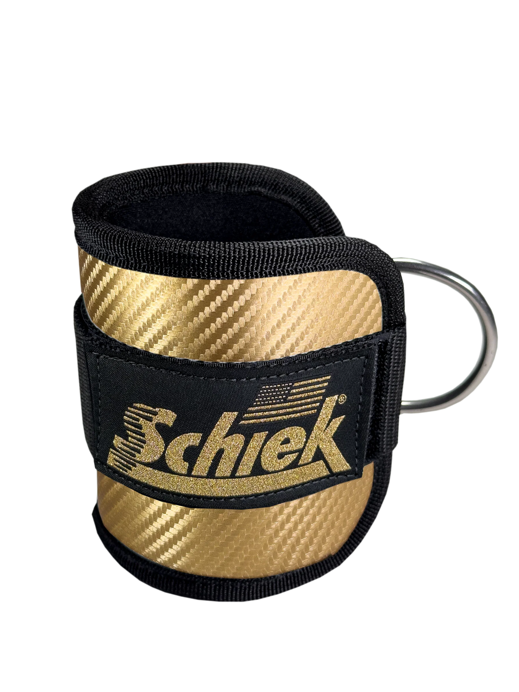 Schiek Model 1707 Premium Ankle Cuffs - Gold Carbon Fiber