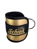 Schiek Model 1707 Premium Ankle Cuffs - Gold Carbon Fiber