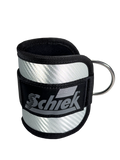 Schiek Model 1707 Premium Ankle Cuffs - Silver Carbon Fiber