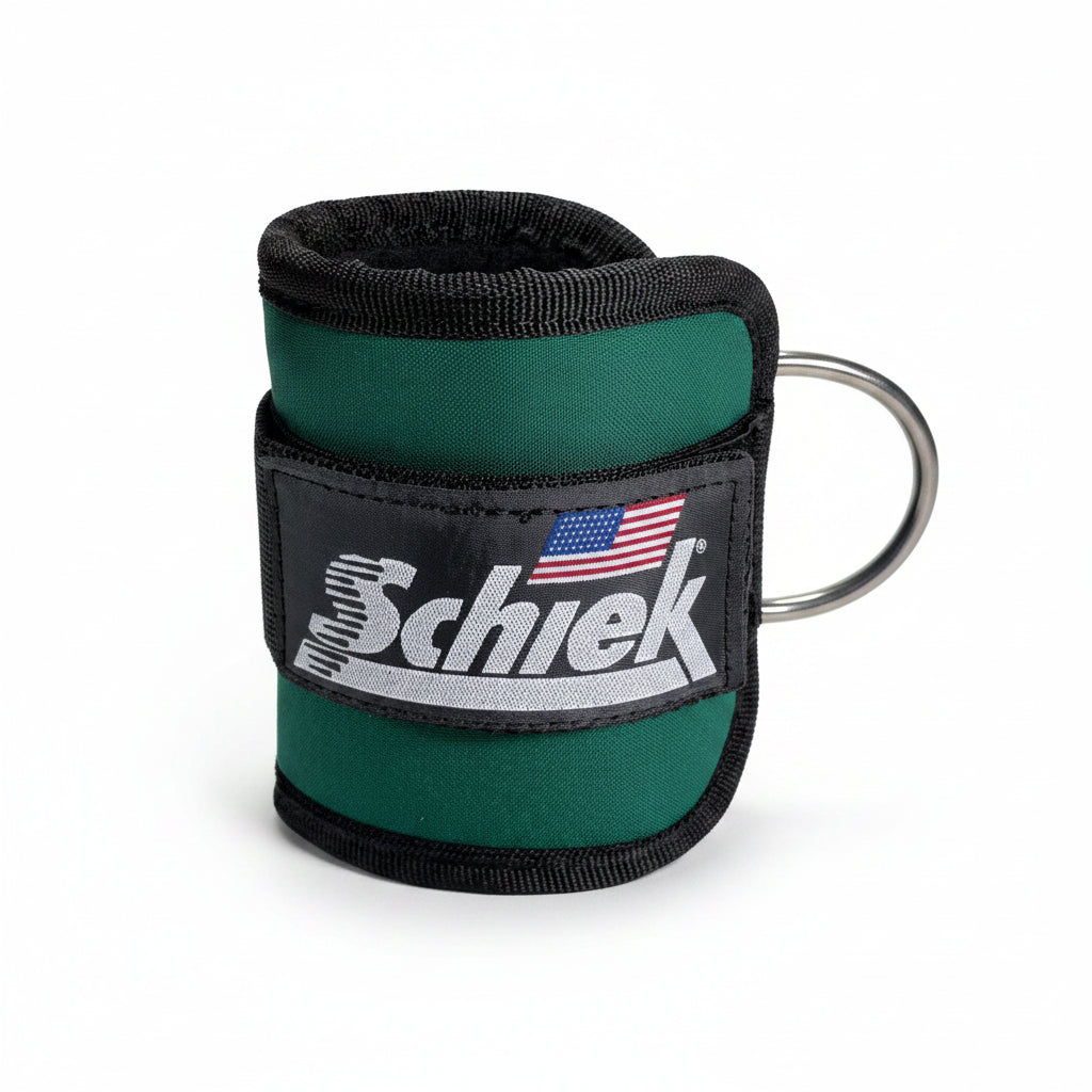 Schiek Model 1707 Premium Ankle Cuffs - Green
