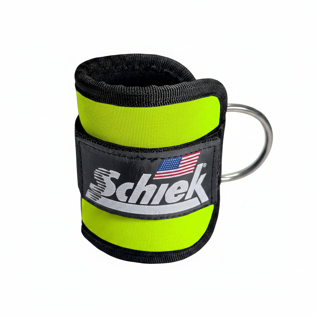 Schiek Model 1707 Premium Ankle Cuffs - Neon