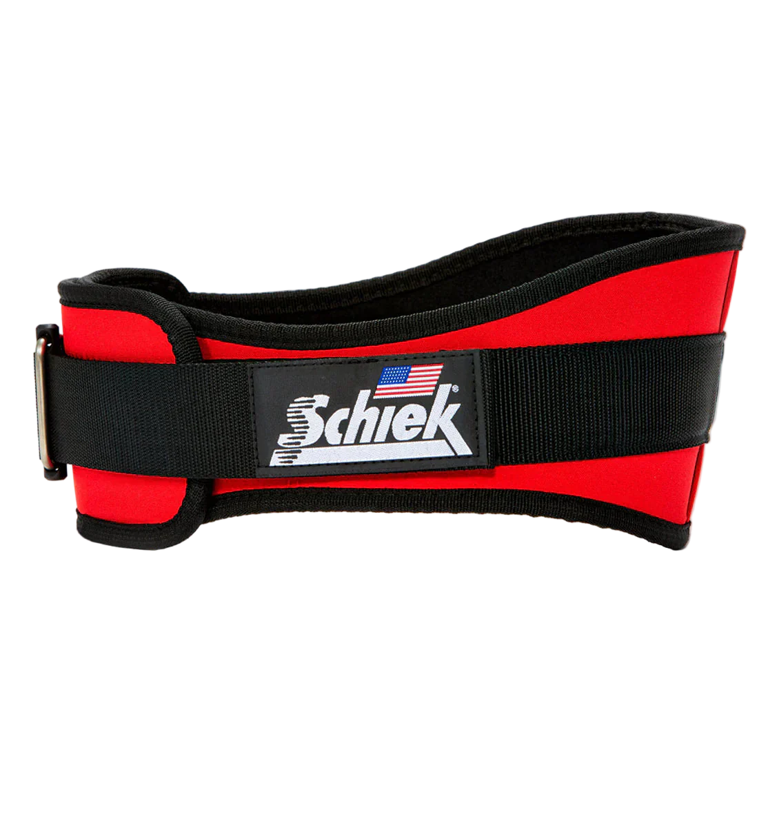 Schiek 2006 Contour Lifting Belt - Red