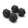 Rubber Hex Dumbbells 27.5kg (PAIR)