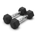 Rubber Hex Dumbbells 3kg (PAIR)