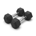 Rubber Hex Dumbbells 6kg (PAIR)