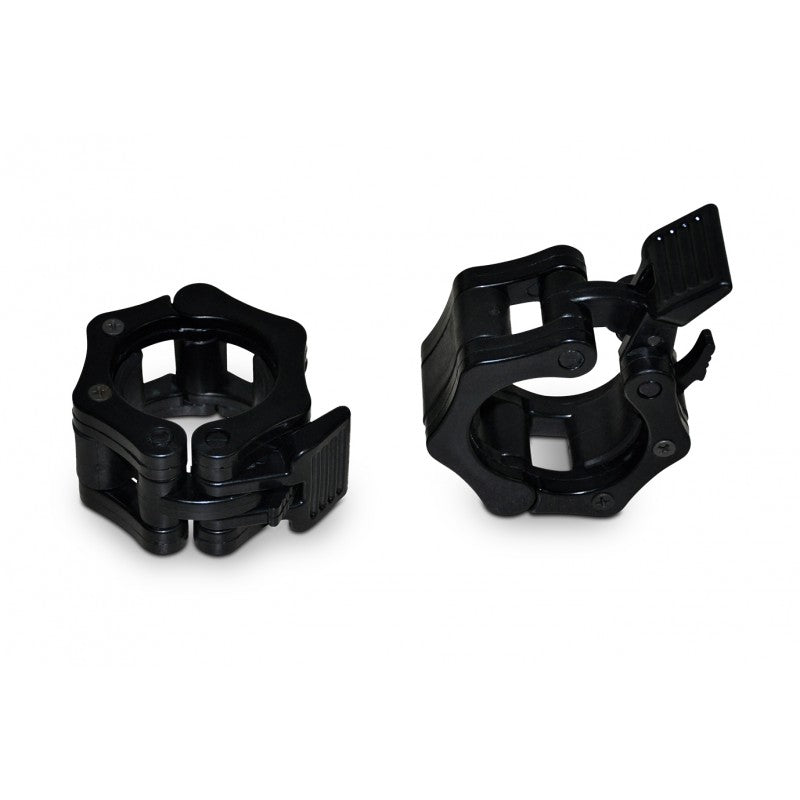 Loaded Lifted Olympic Plastic Barbell Collar