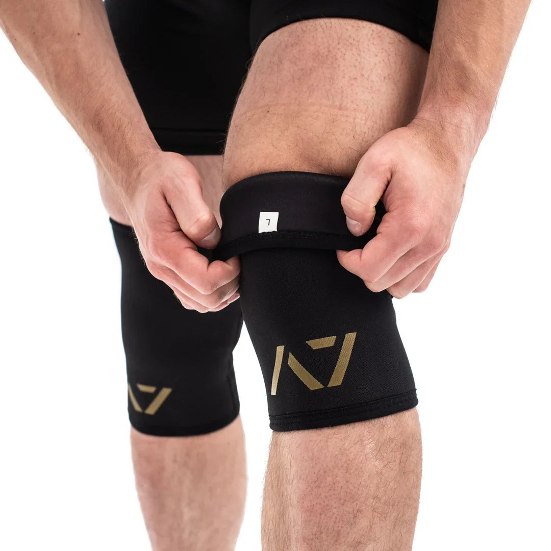 A7 Cone Knee Sleeve - Stiff - Gold Standard