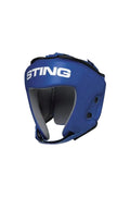 Sting Competition Approved Open Face Head Guard 2.0 (Blue)