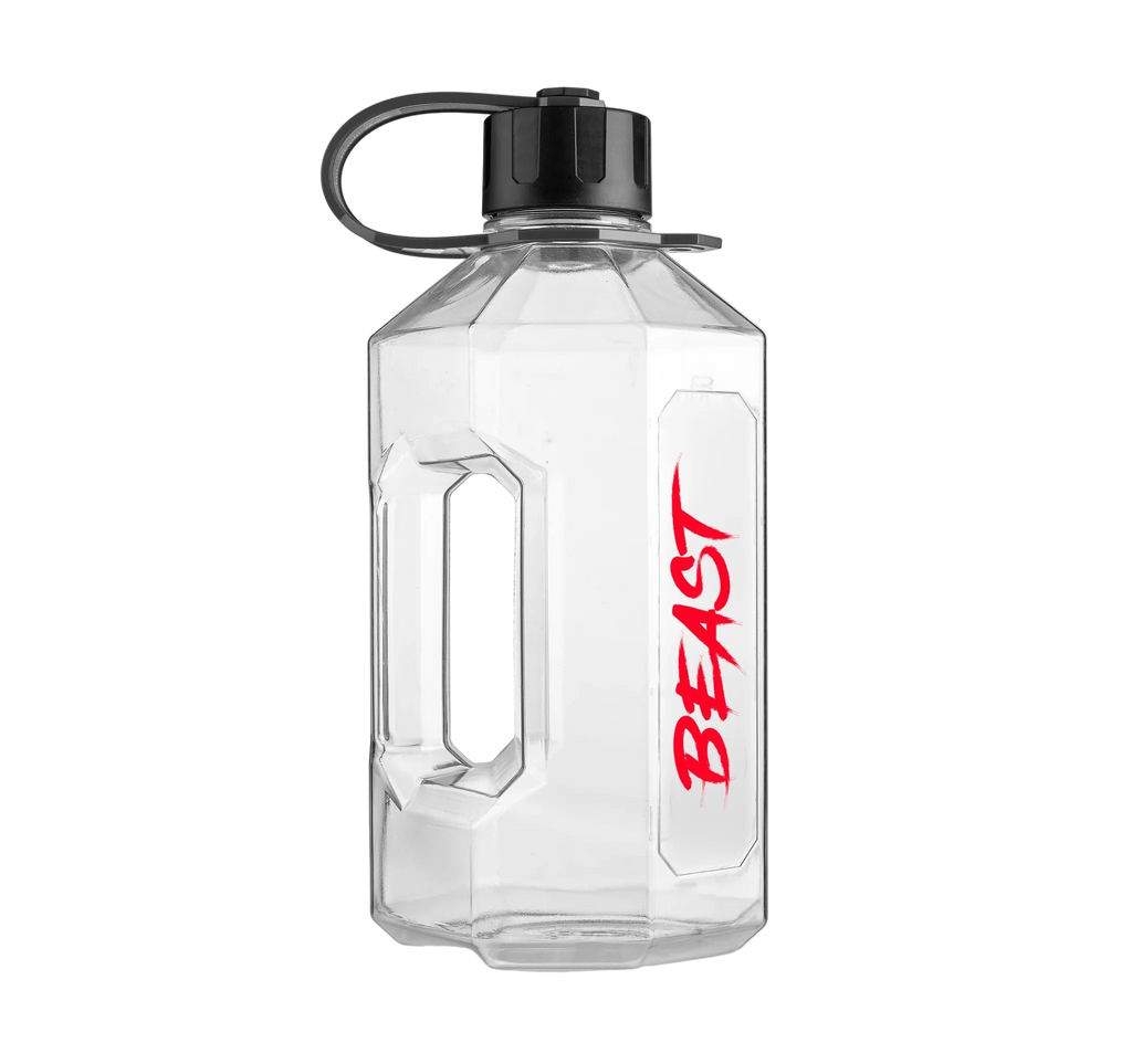Alpha Bottle XXL – 2400ml Water Jug – Eddie Hall ‘BEAST’ Edition Clear