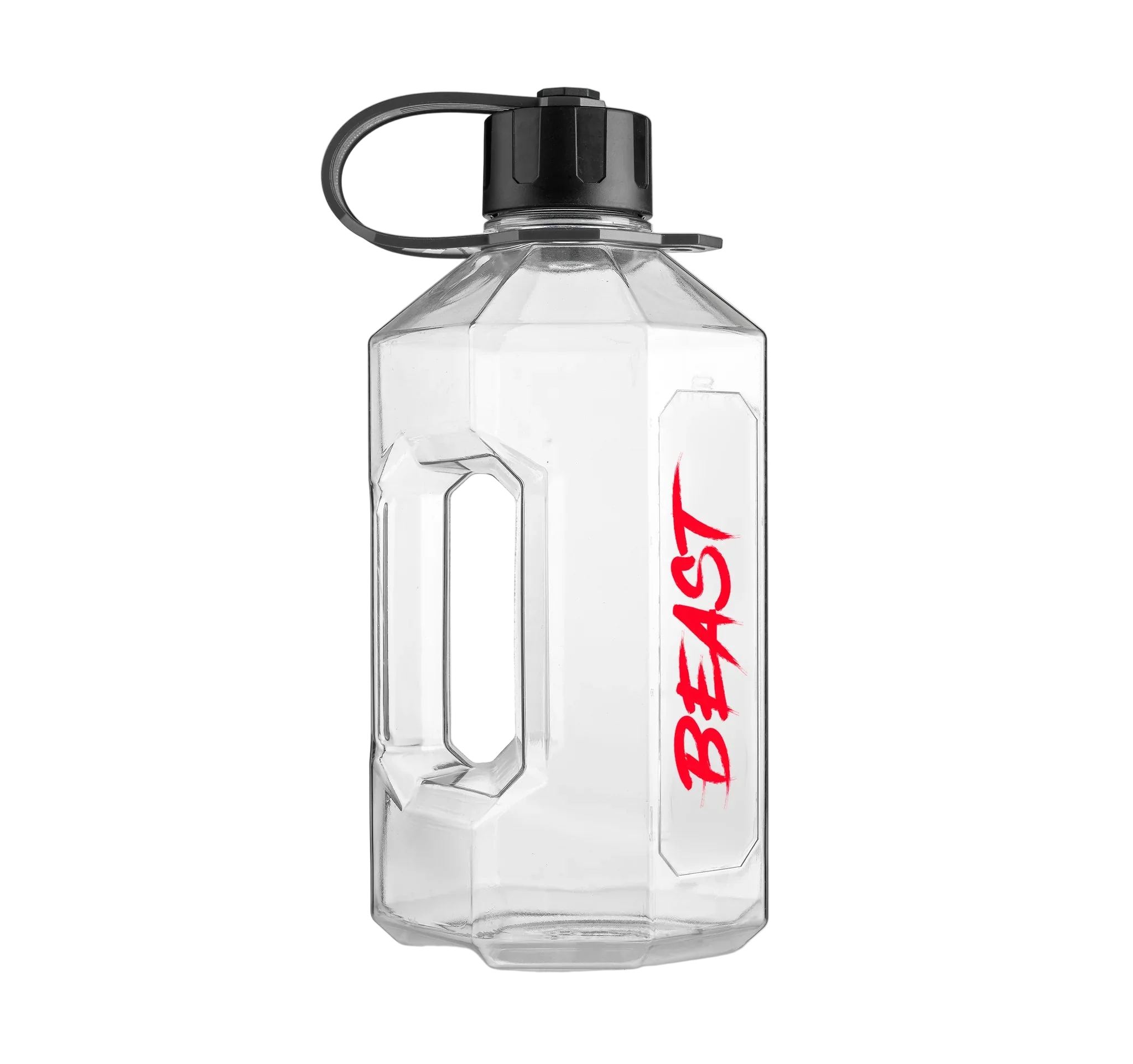 Alpha Bottle XXL – 2400ml Water Jug – Eddie Hall ‘BEAST’ Edition Clear