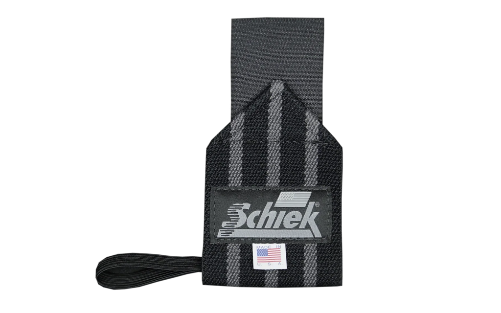 Schiek Black Out Line Wrist Wraps - 24"
