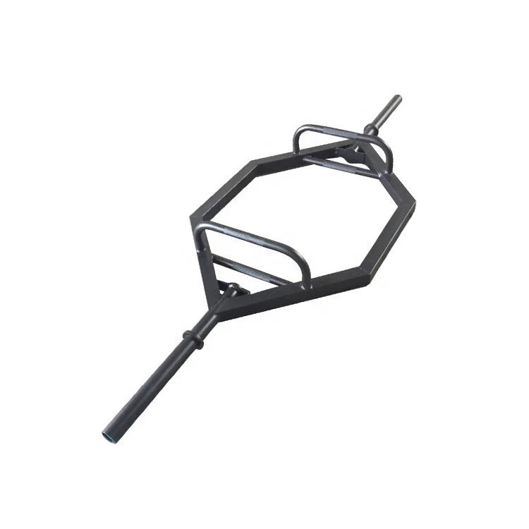Loaded Lifting Black Olympic Hex Barbell