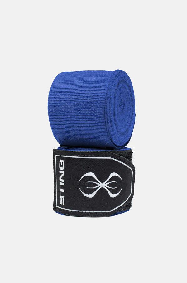 Sting 4.5m Elasticised Hand Wraps 2.0 (Blue)
