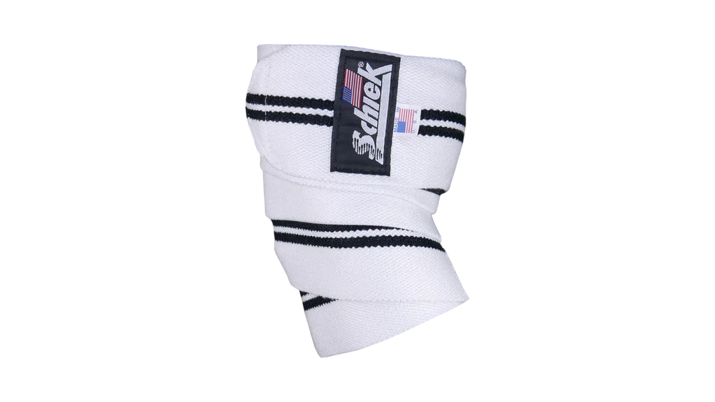 Schiek Model 1152 Elbow Wraps - White