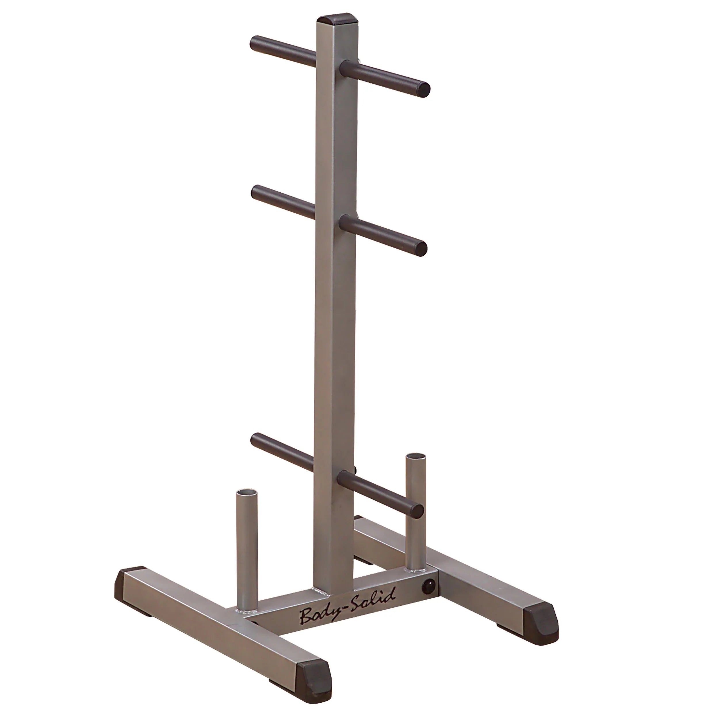 Body-Solid Standard Weight Plate Tree & Barbell Holder - GSWT