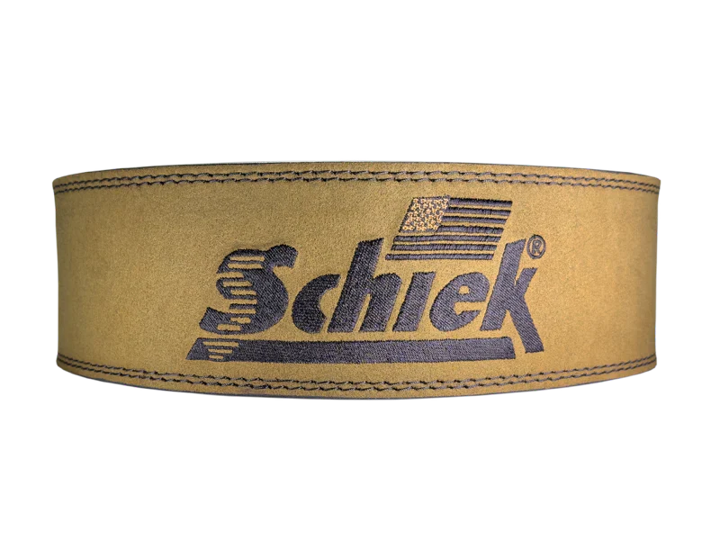 Schiek Sports L7010 Lever Power Belt - Olive Gold