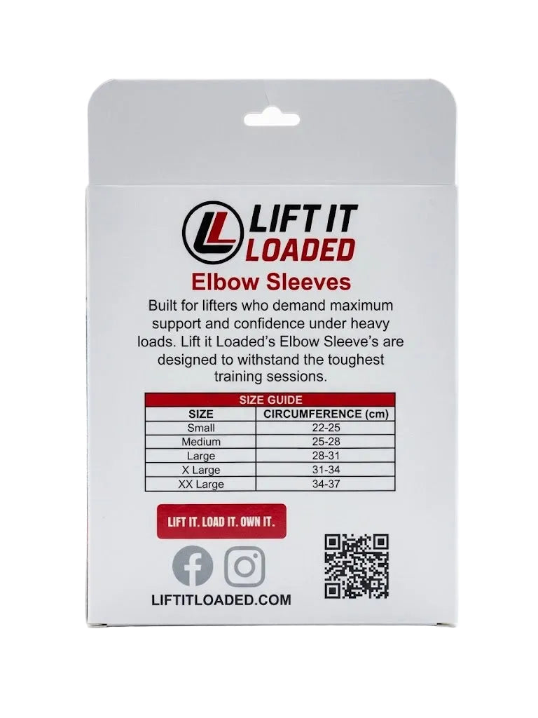 Lift it Loaded® Elbow Sleeve in Neoprene (Black)