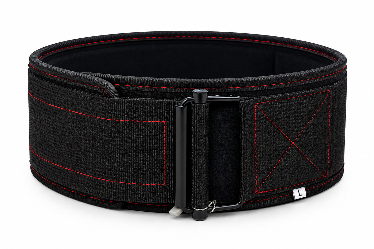 Lift it Loaded® Neoprene Weightlifting Belt with Velcro - 5mm (Black)