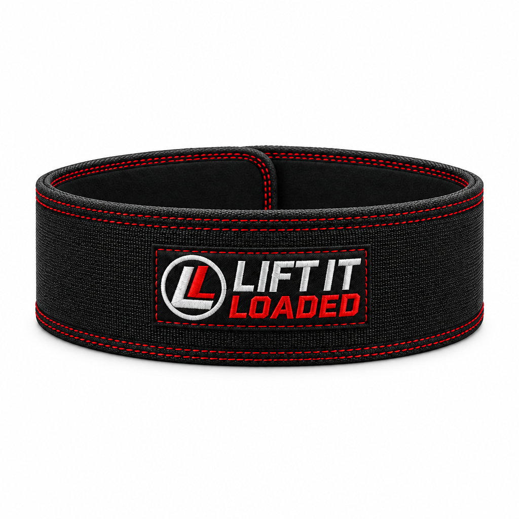 Lift it Loaded® Neoprene Weightlifting Belt with Velcro - 5mm (Black)