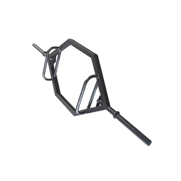 Loaded Lifting Black Olympic Hex Barbell