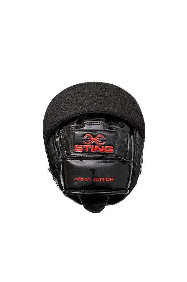Sting Arma Junior Focus Mitts (Black/Red)