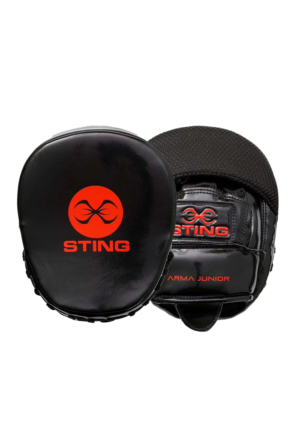 Sting Arma Junior Focus Mitts (Black/Red)