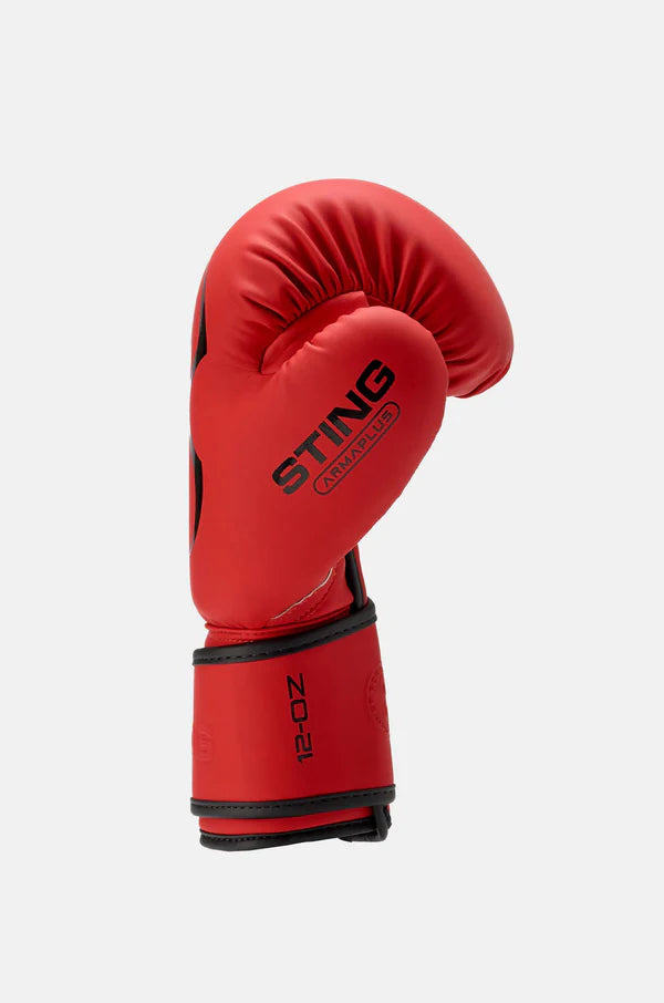 Sting Armaplus Boxing Gloves (Red/Black)