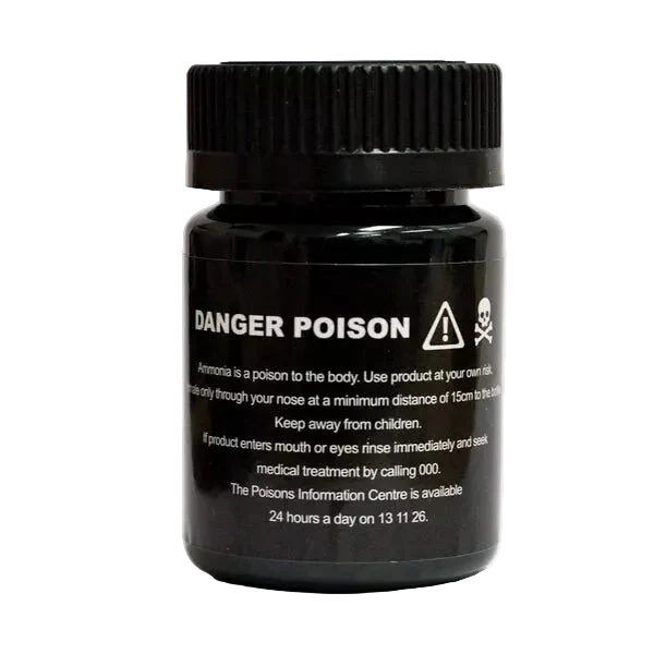 Loaded Lifting Black Ammonia Smelling Salts
