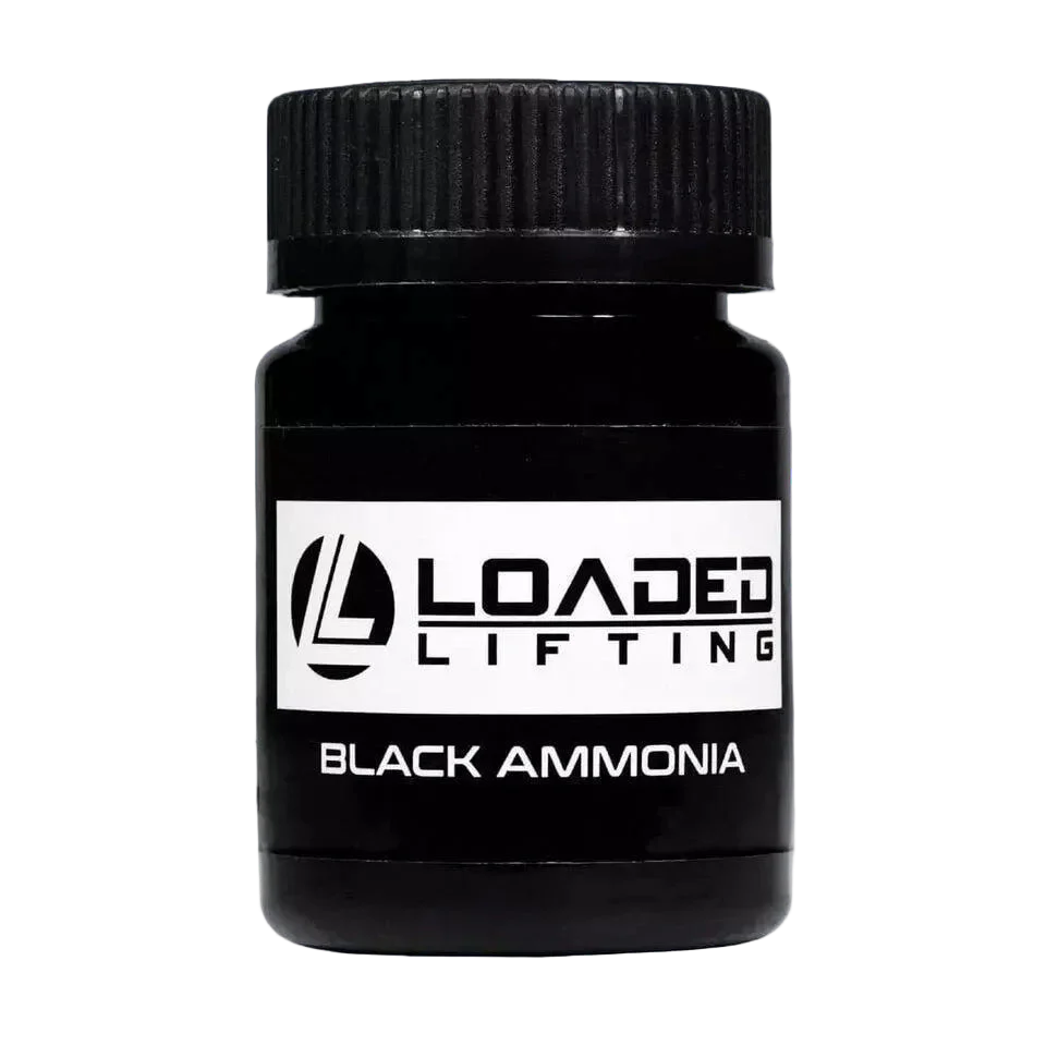 Loaded Lifting Black Ammonia Smelling Salts
