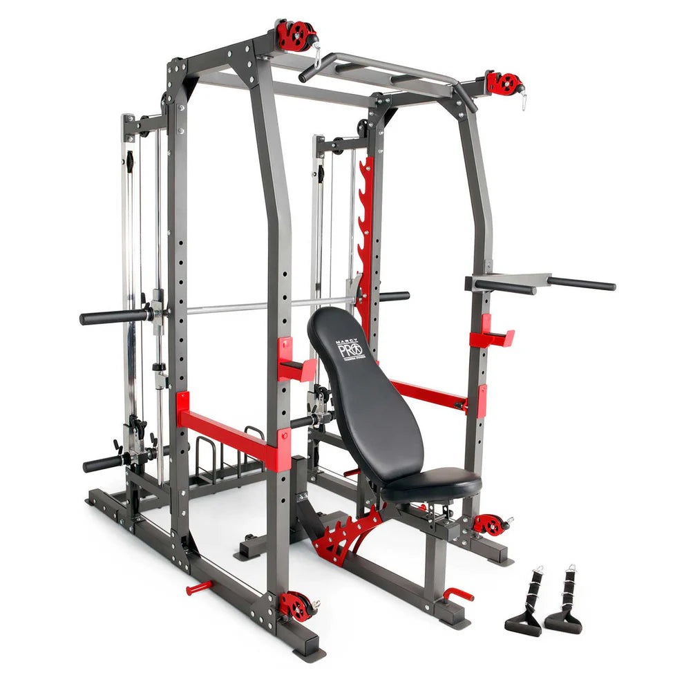 Marcy Pro Smith Machine Home Gym Training System Cage