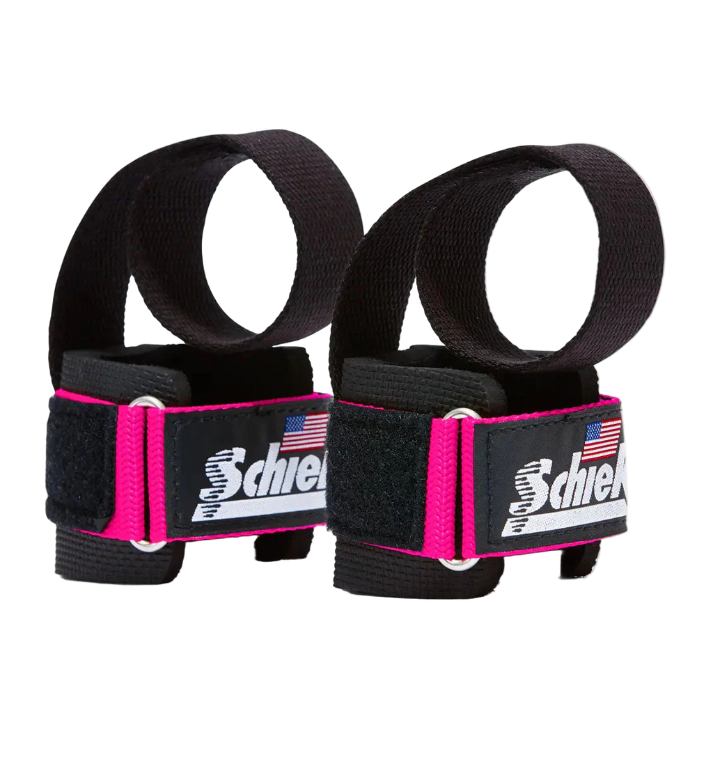 Model 1000PLS - Power Lifting Straps - Pink