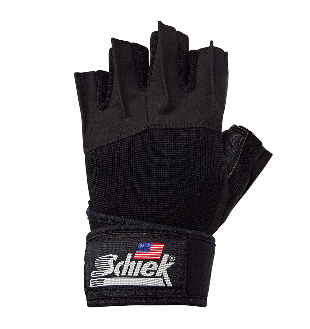 Schiek Model 540 Platinum Lifting Gloves with Wrist Wraps