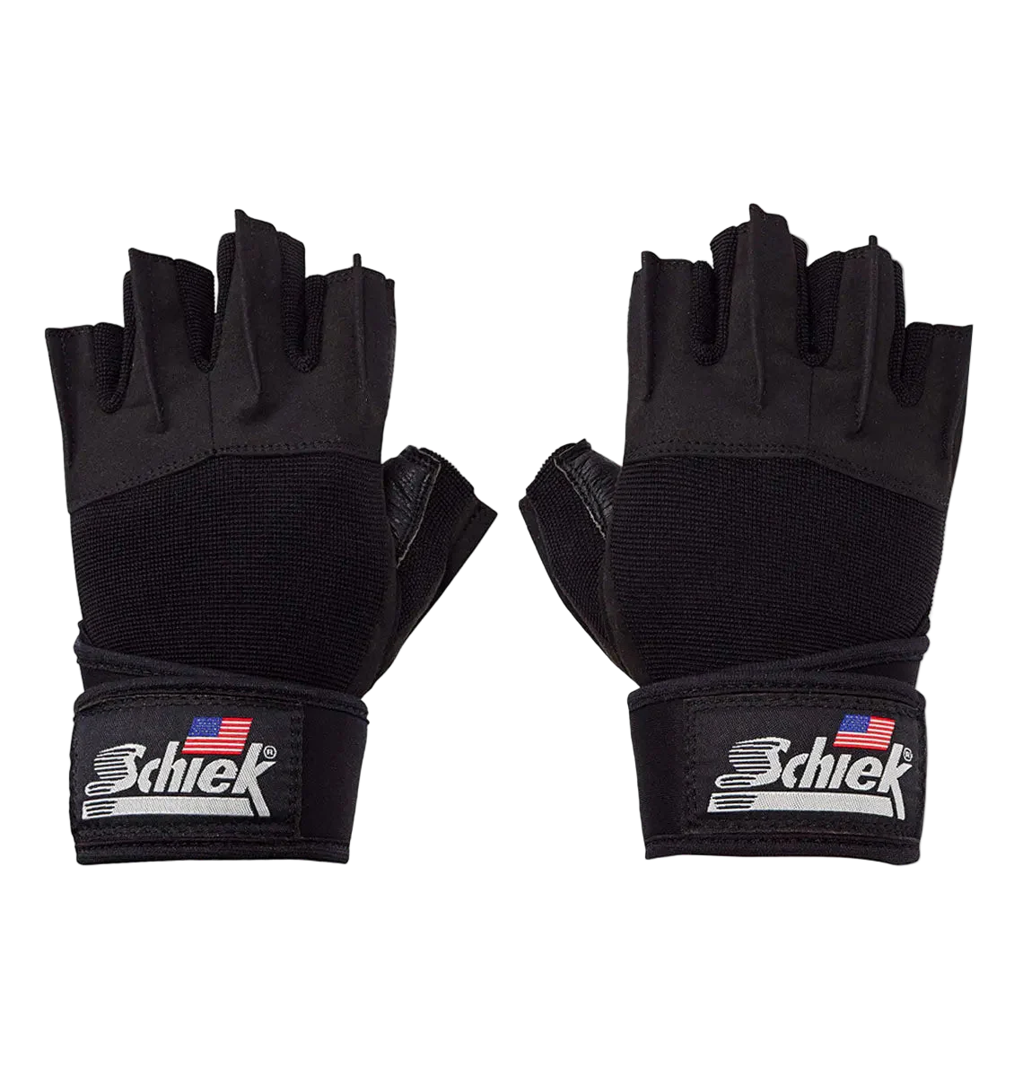 Schiek Model 540 Platinum Lifting Gloves with Wrist Wraps