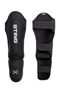 Sting Python MMA Shin & Foot Protector (Black/White)