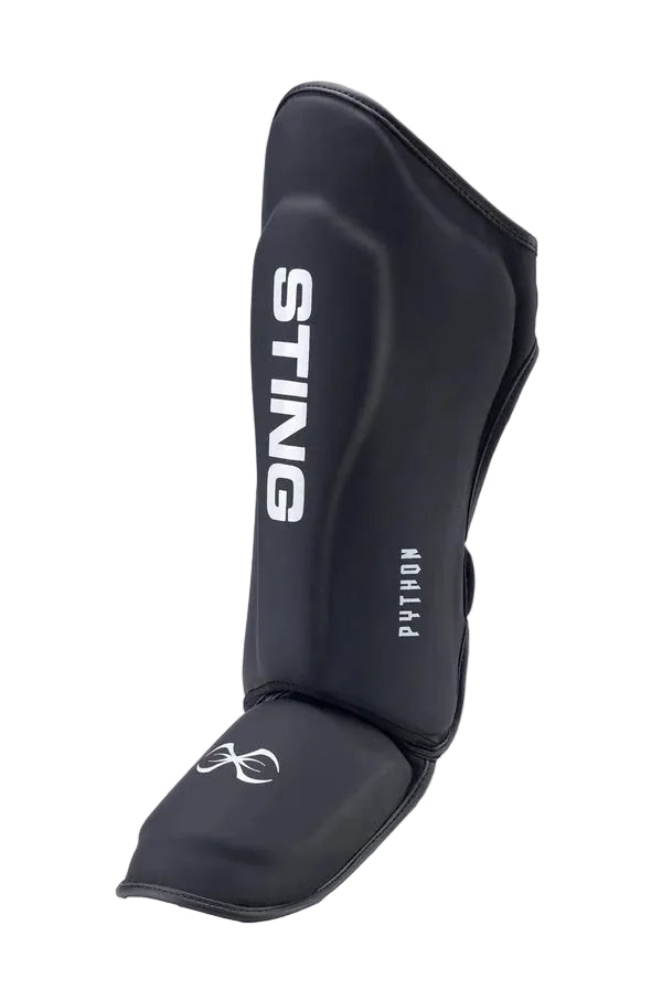 Sting Python MMA Shin & Foot Protector (Black/White)