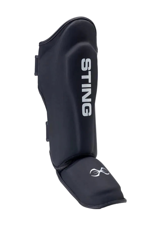 Sting Python MMA Shin & Foot Protector (Black/White)