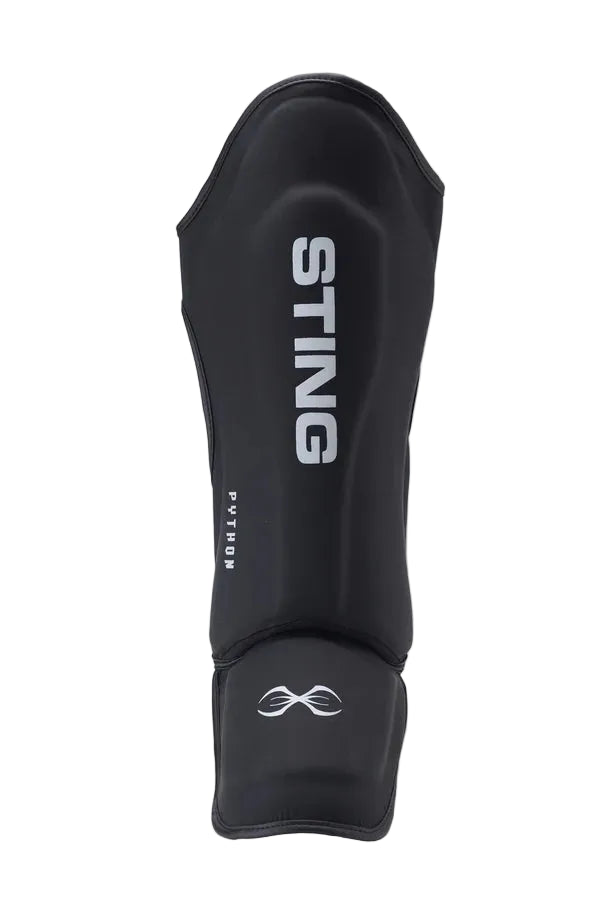 Sting Python MMA Shin & Foot Protector (Black/White)