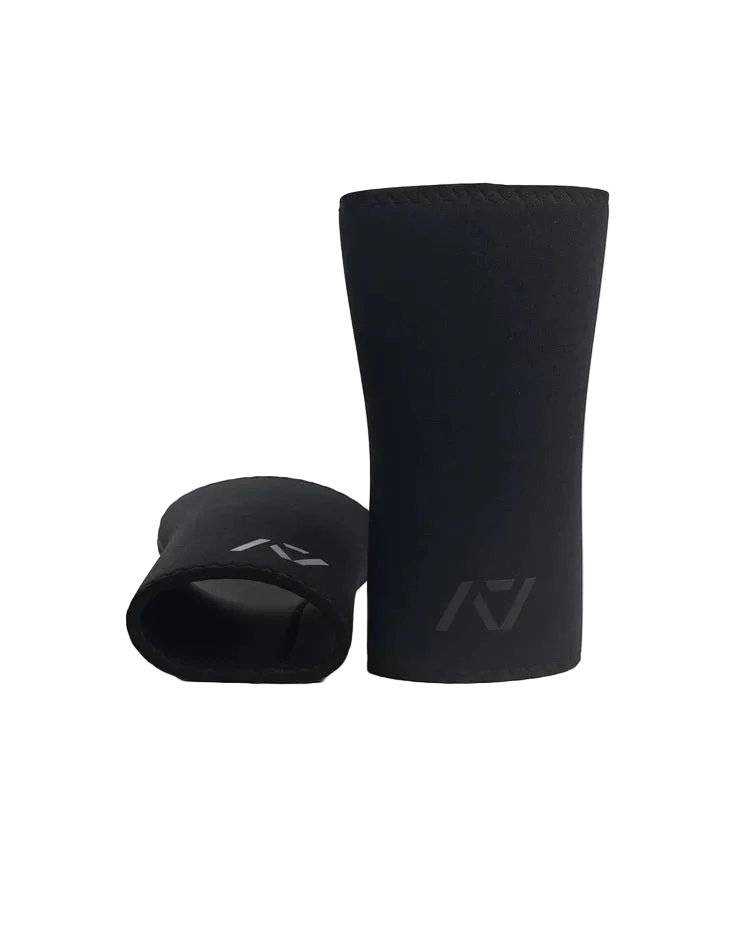 A7 Hourglass Knee Sleeves - Rigor Mortis - Black
