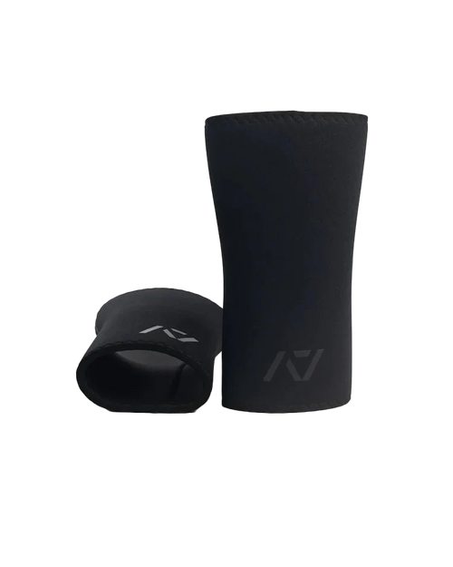 A7 Hourglass Knee Sleeves - Rigor Mortis - Black