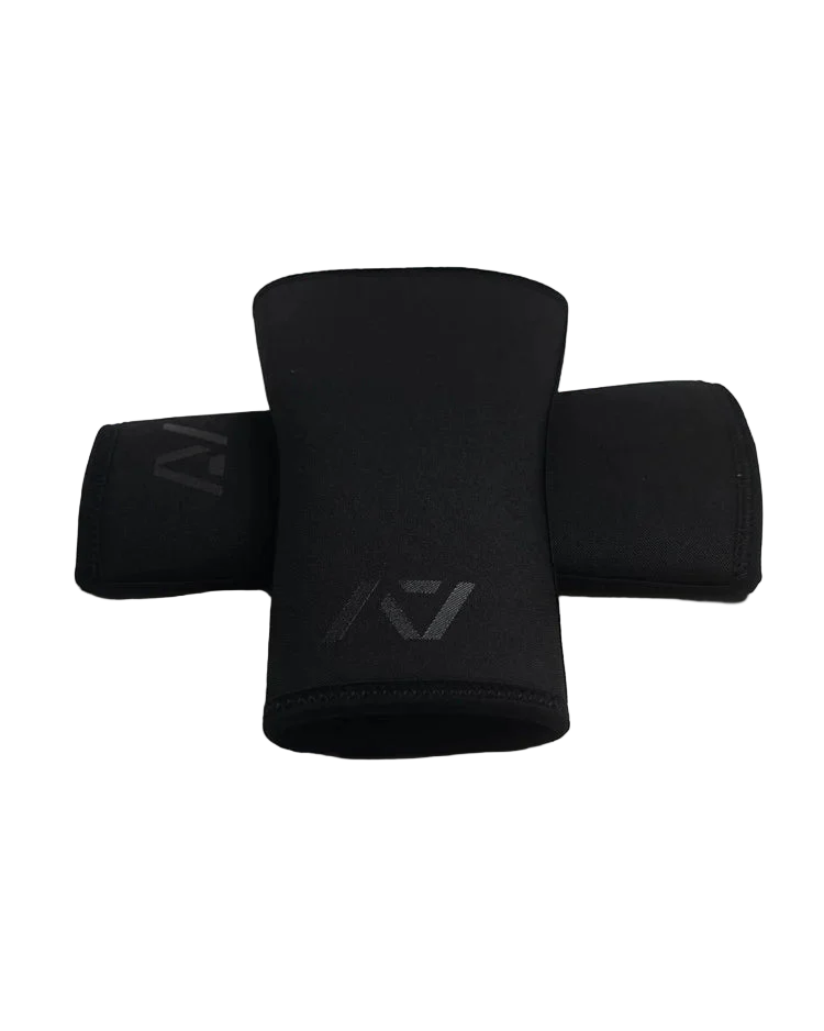 A7 Hourglass Knee Sleeves - Rigor Mortis - Black