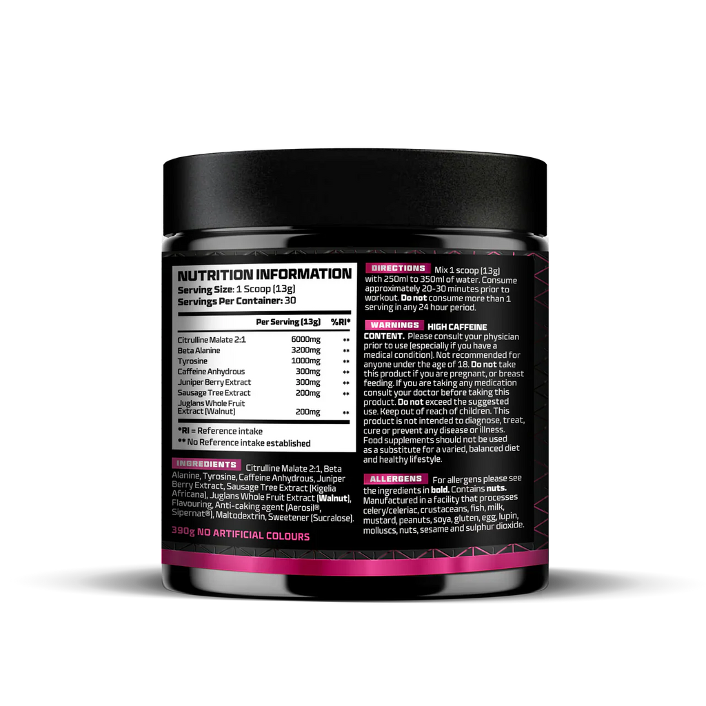 STIM Pre-Workout - Lemon Sherbet