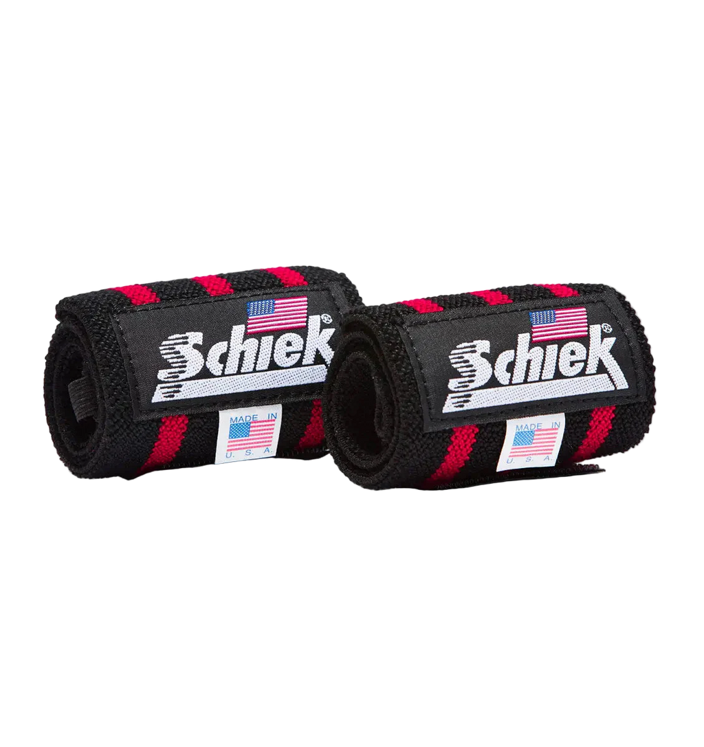 Schiek Black Line Wrist Wraps - 18"