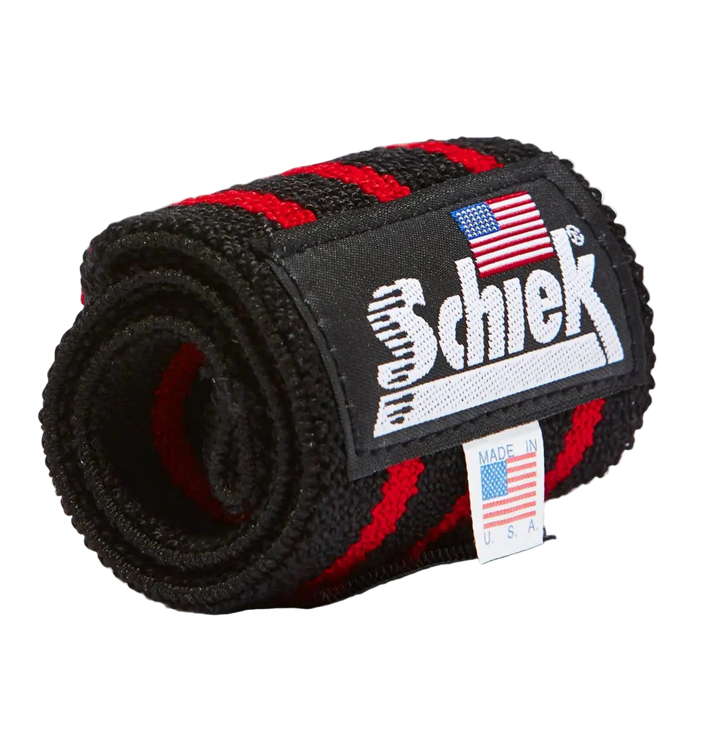 Schiek Black Line Wrist Wraps - 12"