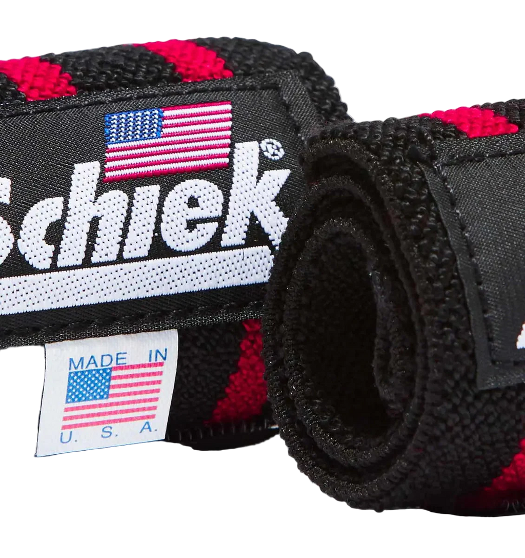 Schiek Black Line Wrist Wraps - 18"