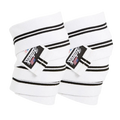White Line Knee Wraps - Model 1178W-V - With Velcro Enclosure