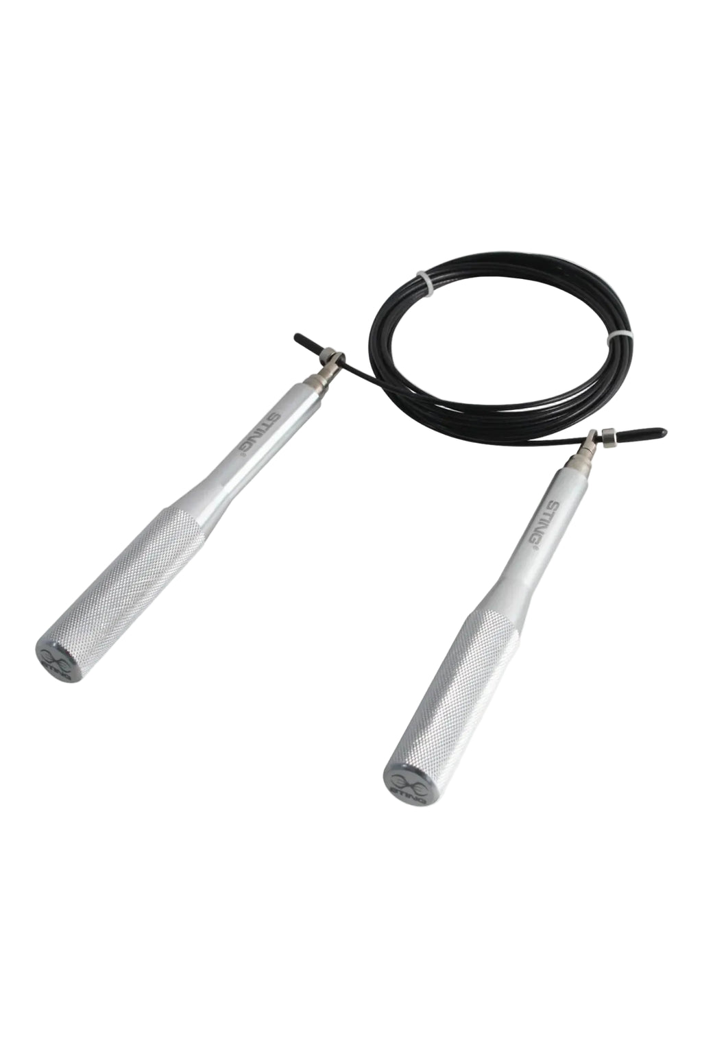Sting Viper Cross Train Speed Skipping Rope (Silver - 10FT)