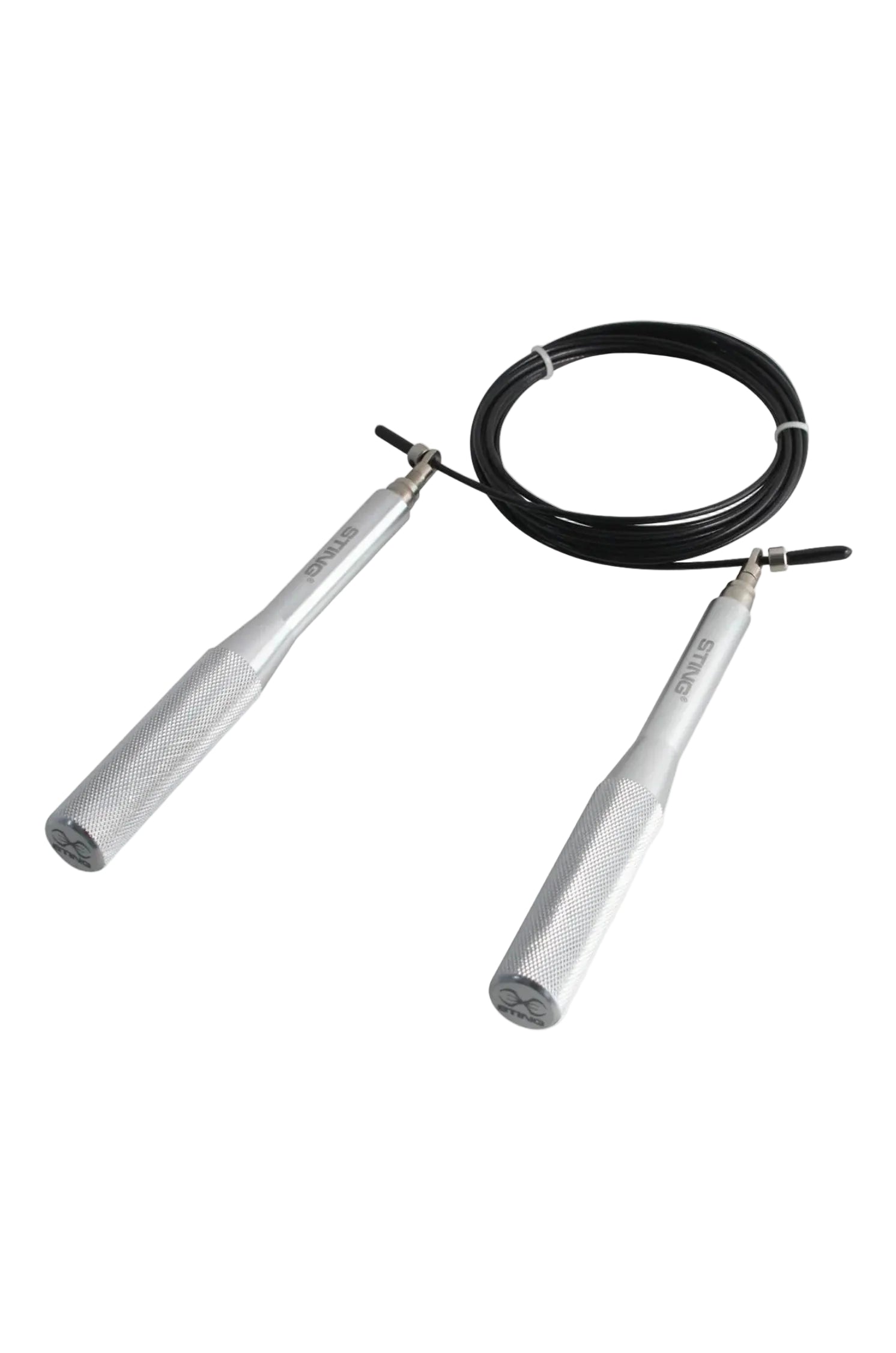Sting Viper Cross Train Speed Skipping Rope (Silver - 10FT)