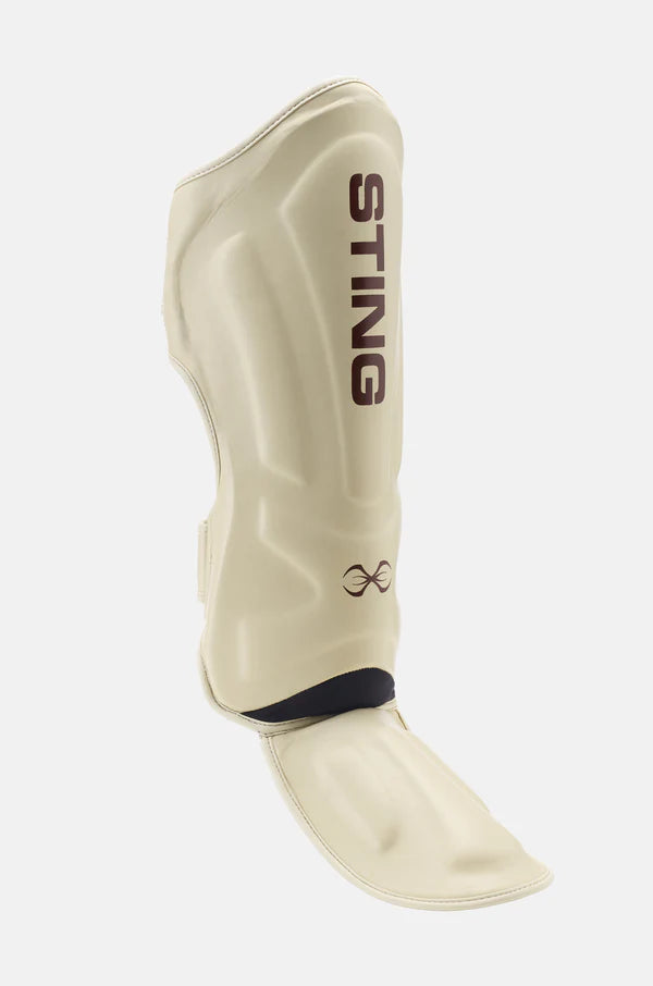 Sting Taipan MMA Shin & Foot Protector (Beige/Brown)