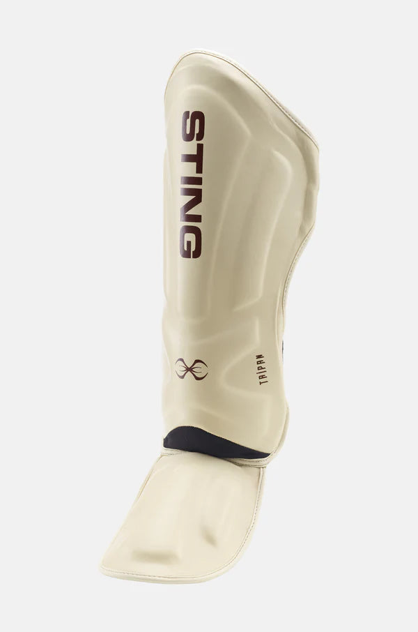 Sting Taipan MMA Shin & Foot Protector (Beige/Brown)